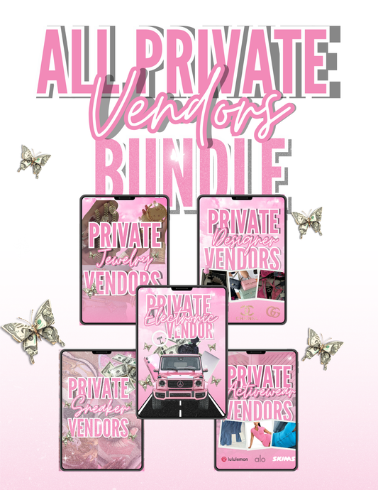 ALL Private Vendors Bundle